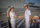 กองเรือยกพลขึ้นบกและยุทธบริการ จัดพิธีรับเรือ USS Somerset จากสหรัฐอเมริกา ที่เข้าร่วมการฝึกร่วมผสมคอบร้าโกลด์ 24